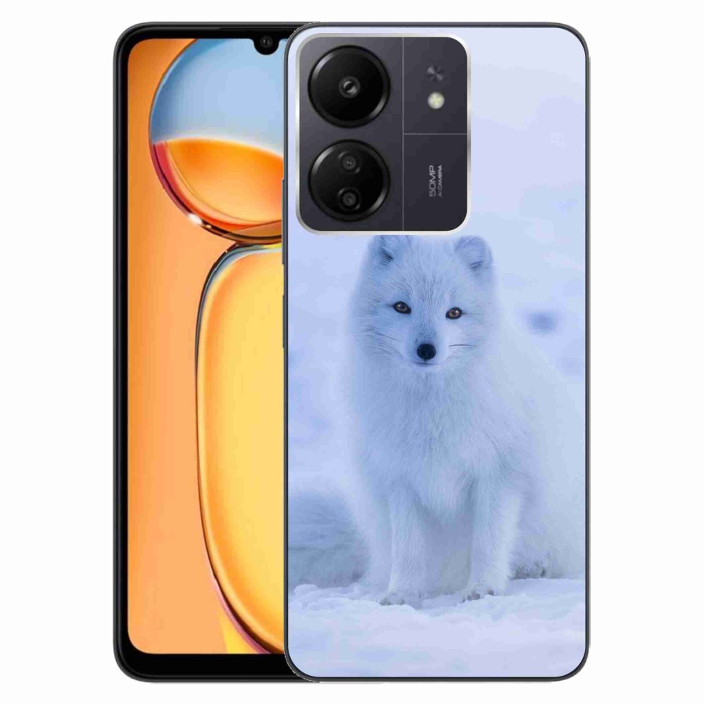 Gél borítás mmCase a Xiaomi Poco C65/Redmi 13C készülékhez - polár róka