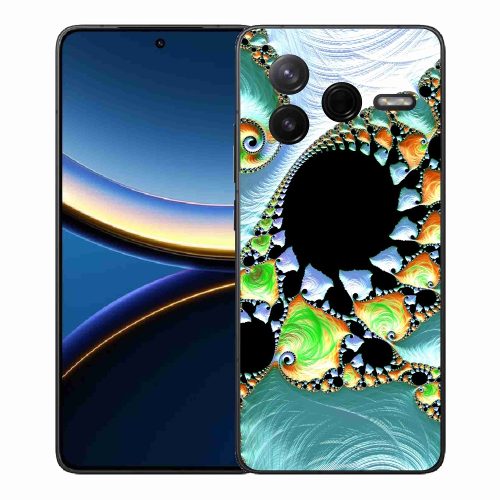 Gél borítás mmCase a Xiaomi Poco F7 Pro számára - absztrakt motívum 21