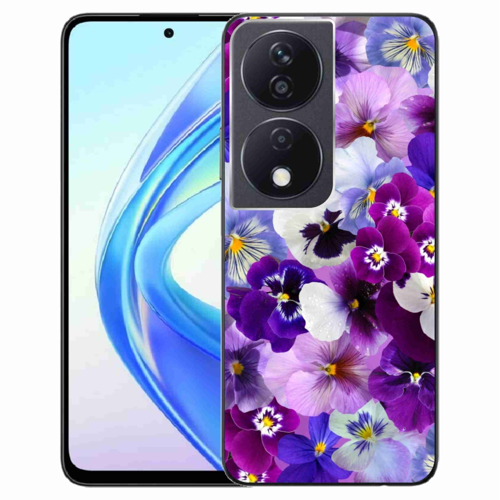 Zselés borítás mmCase a Honor X7b/Honor 90 Smart - virágok 9