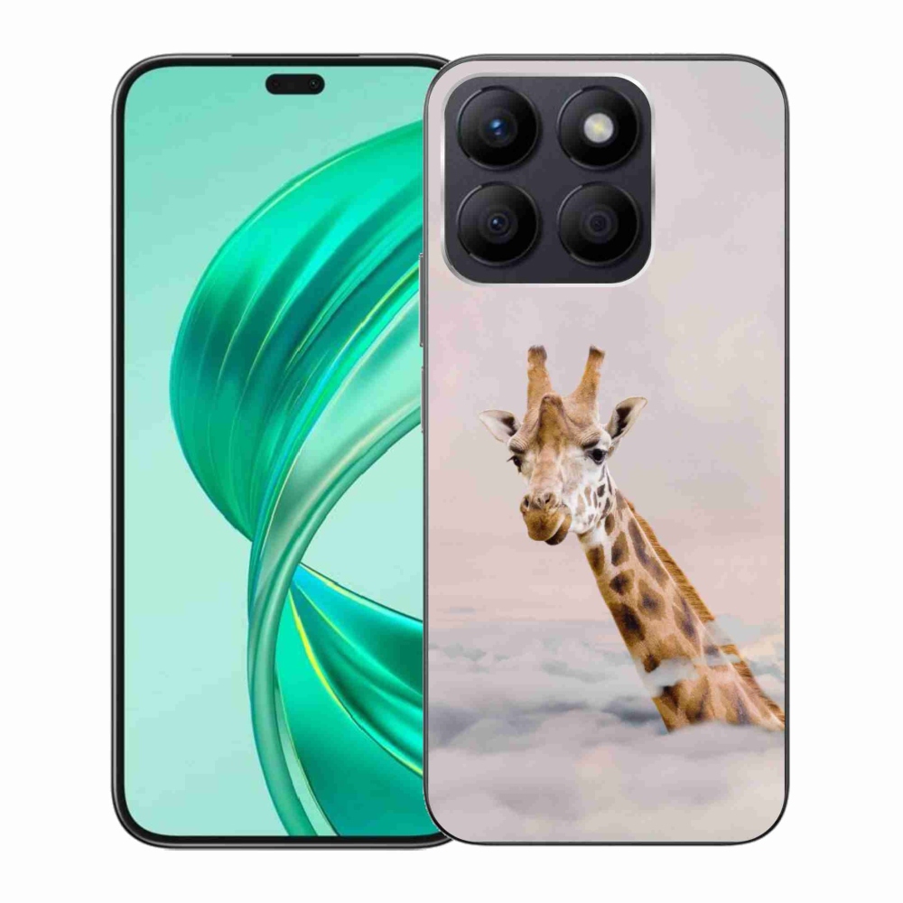 Zselés borítás mmCase a Honor X8b-hez - zsiráf a felhőkben