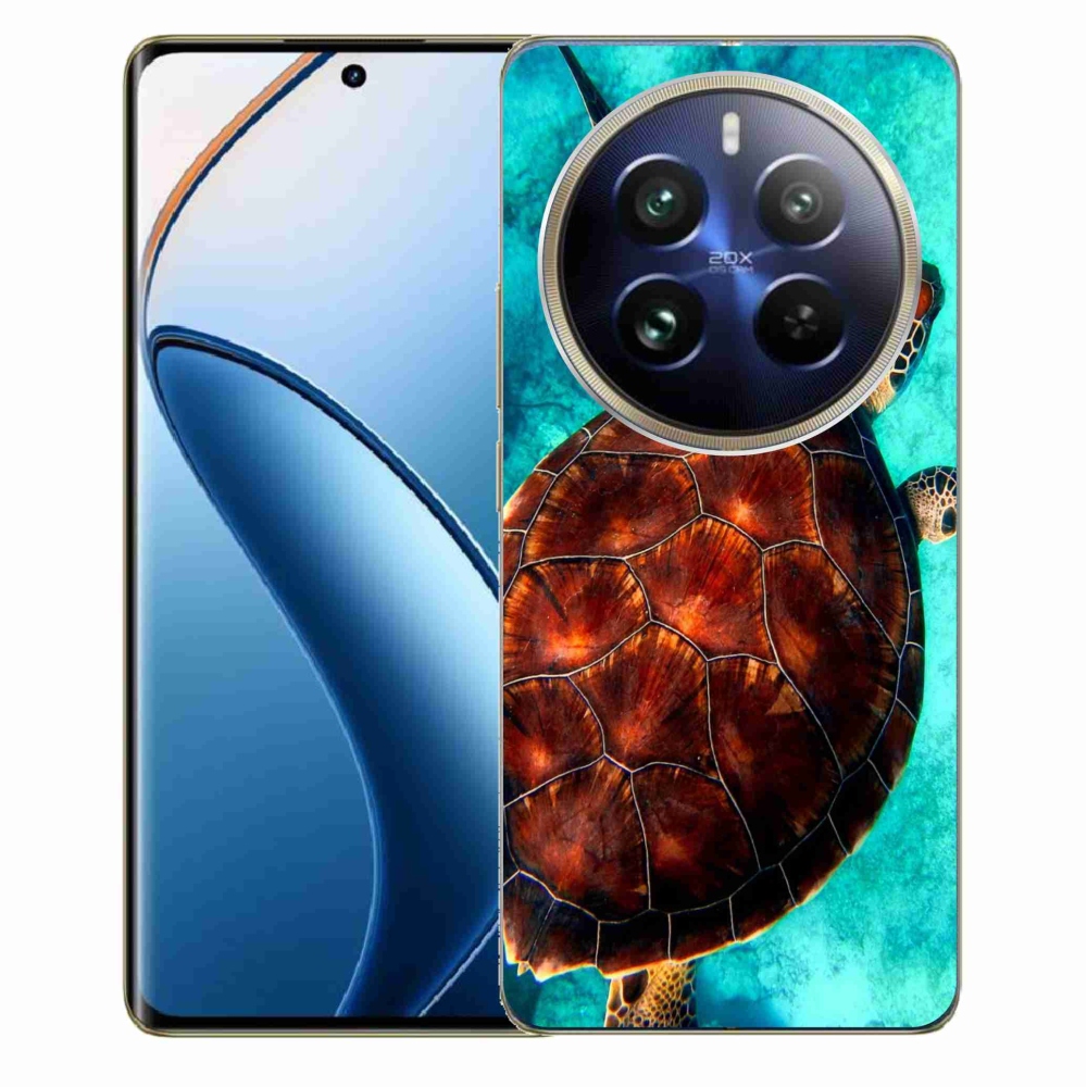 Zselés borítás mmCase a Realme 12 Pro 5G/12 Pro+ 5G modellhez - teknősbéka