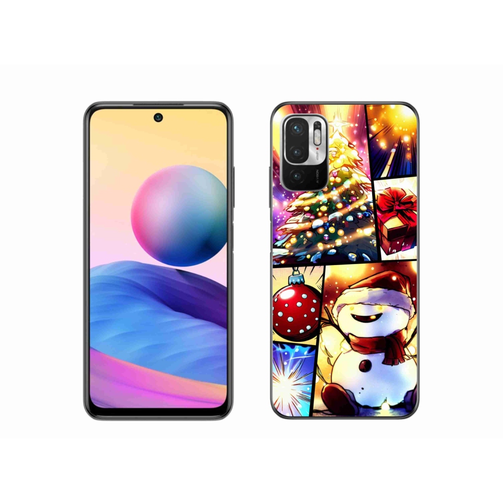 Gél borítás mmCase a Xiaomi Poco M3 Pro/5G számára - karácsonyi motívumok 1