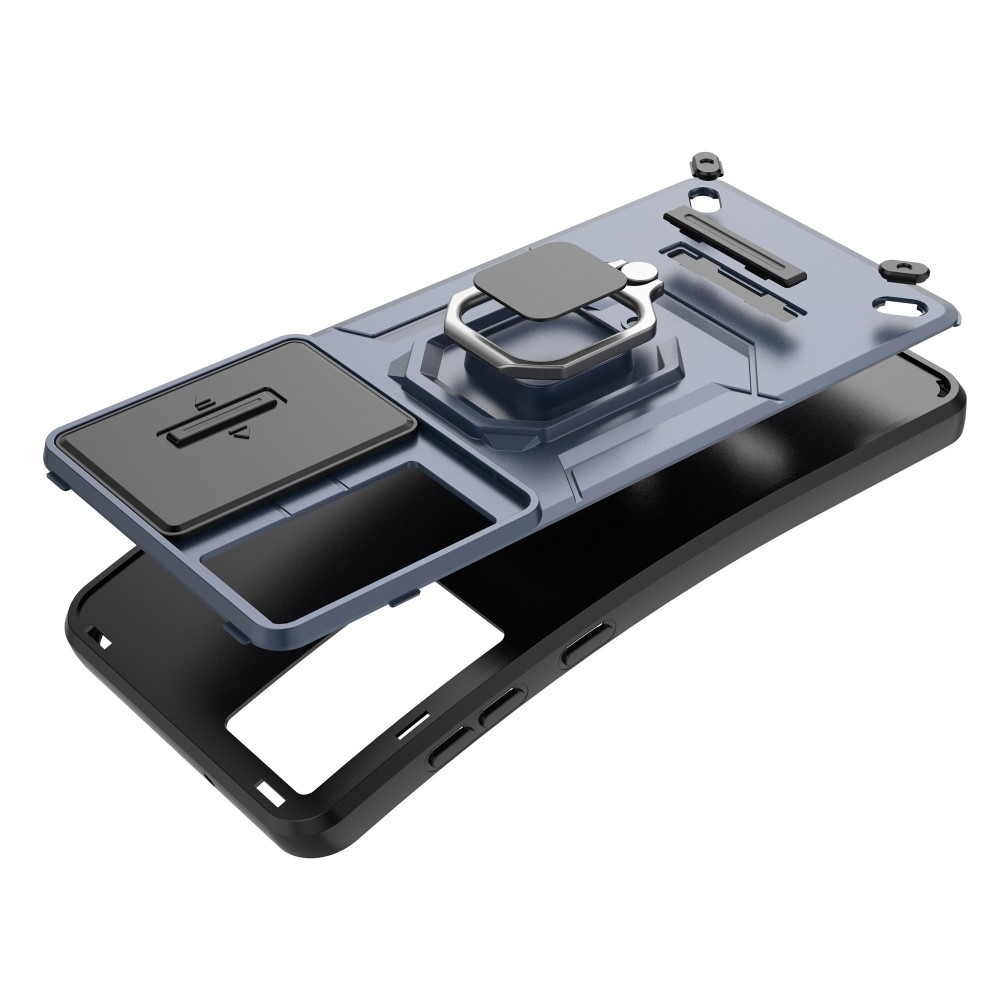 Lencseálló borítás Samsung Galaxy M55 5G készülékhez - kék