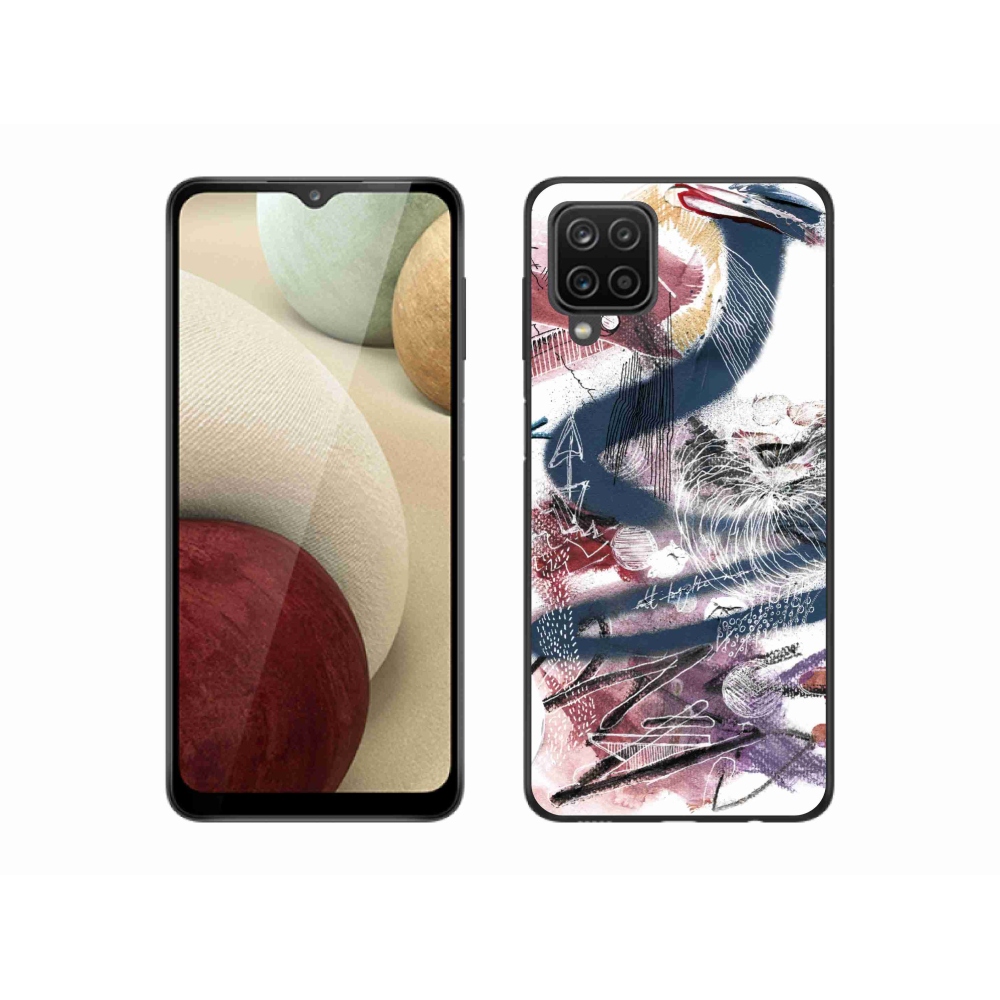 Gél borítás mmCase Samsung Galaxy A12 készülékhez - absztrakt motívum 28