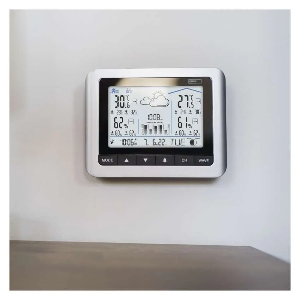 Vezeték nélküli otthoni időjárásmérő állomás E0316