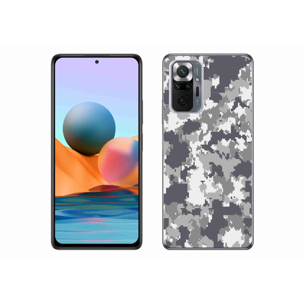 Gél borítás mmCase a Xiaomi Redmi Note 10 Pro készülékhez - álcázó minta 2