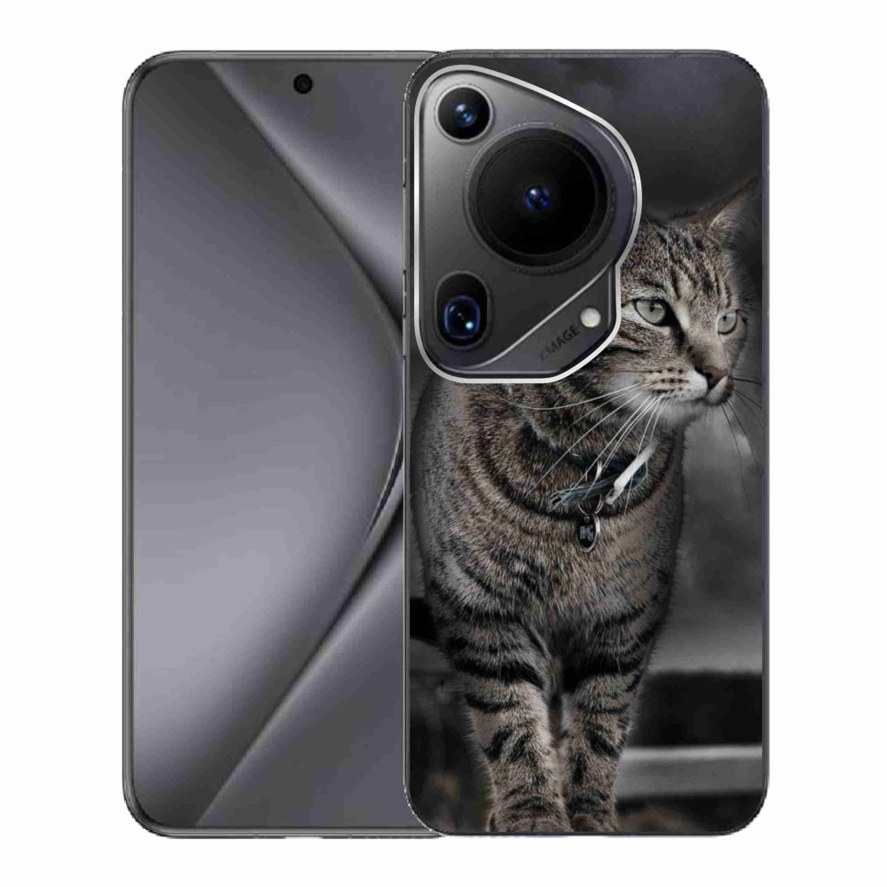 Zselés borítás mmCase a Huawei Pura 70 Ultra készülékhez - macska