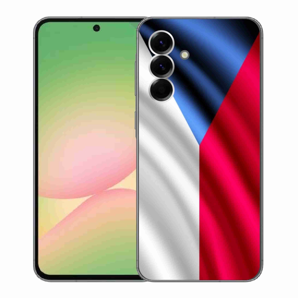 Gél borítás mmCase Samsung Galaxy A56 5G - cseh zászlóhoz