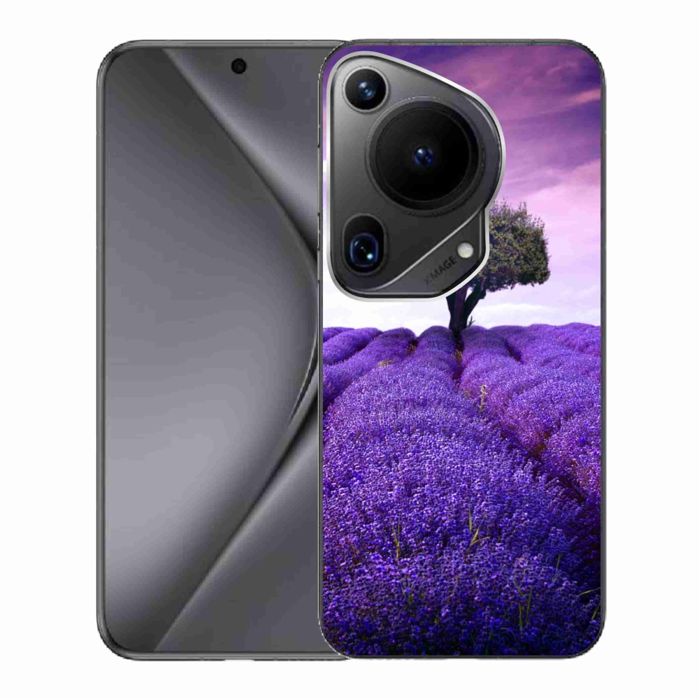 Gél borító mmCase a Huawei Pura 70 Ultra készülékhez - levendula rét
