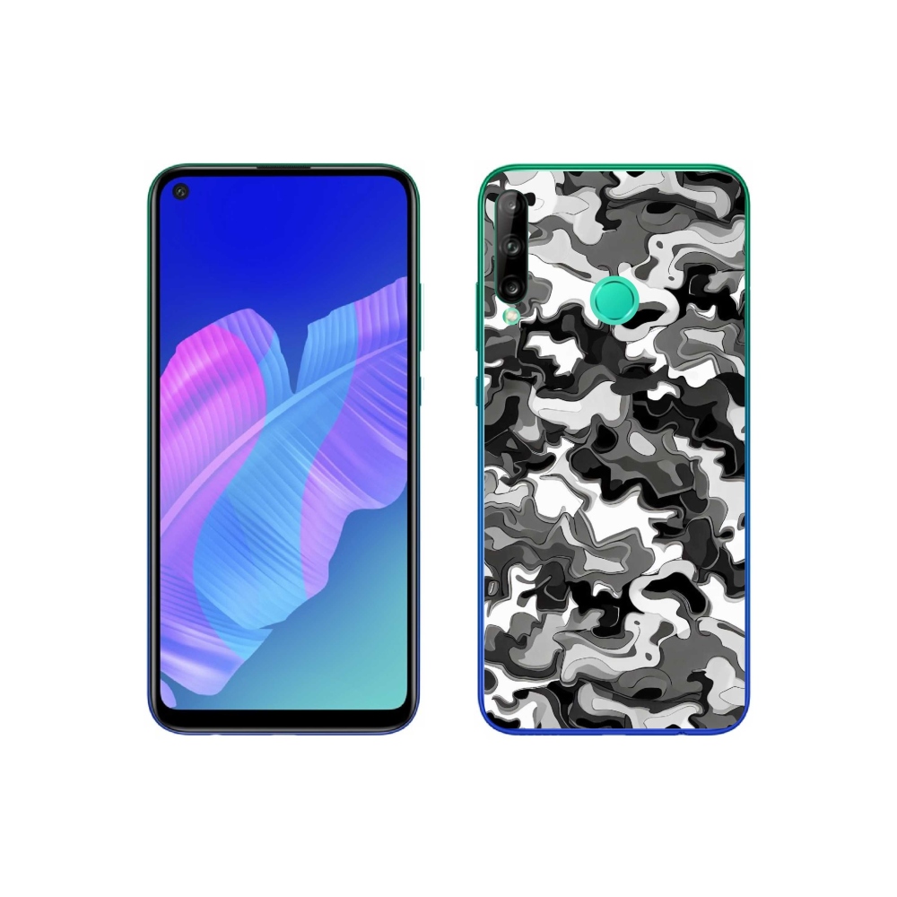 Gél borítás mmCase a Huawei P40 Lite E készülékhez - terepszínű minta 3