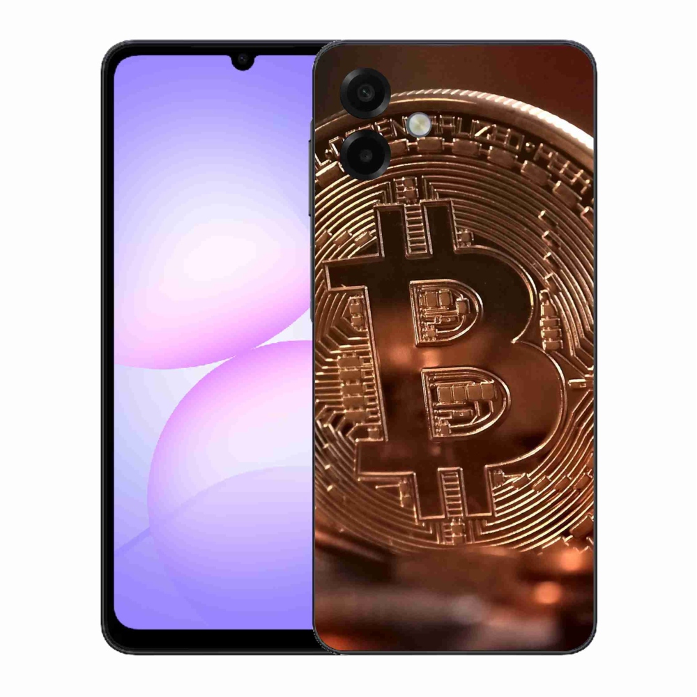 Gél borítás mmCase a Samsung Galaxy A07 4G készülékhez - bitcoin