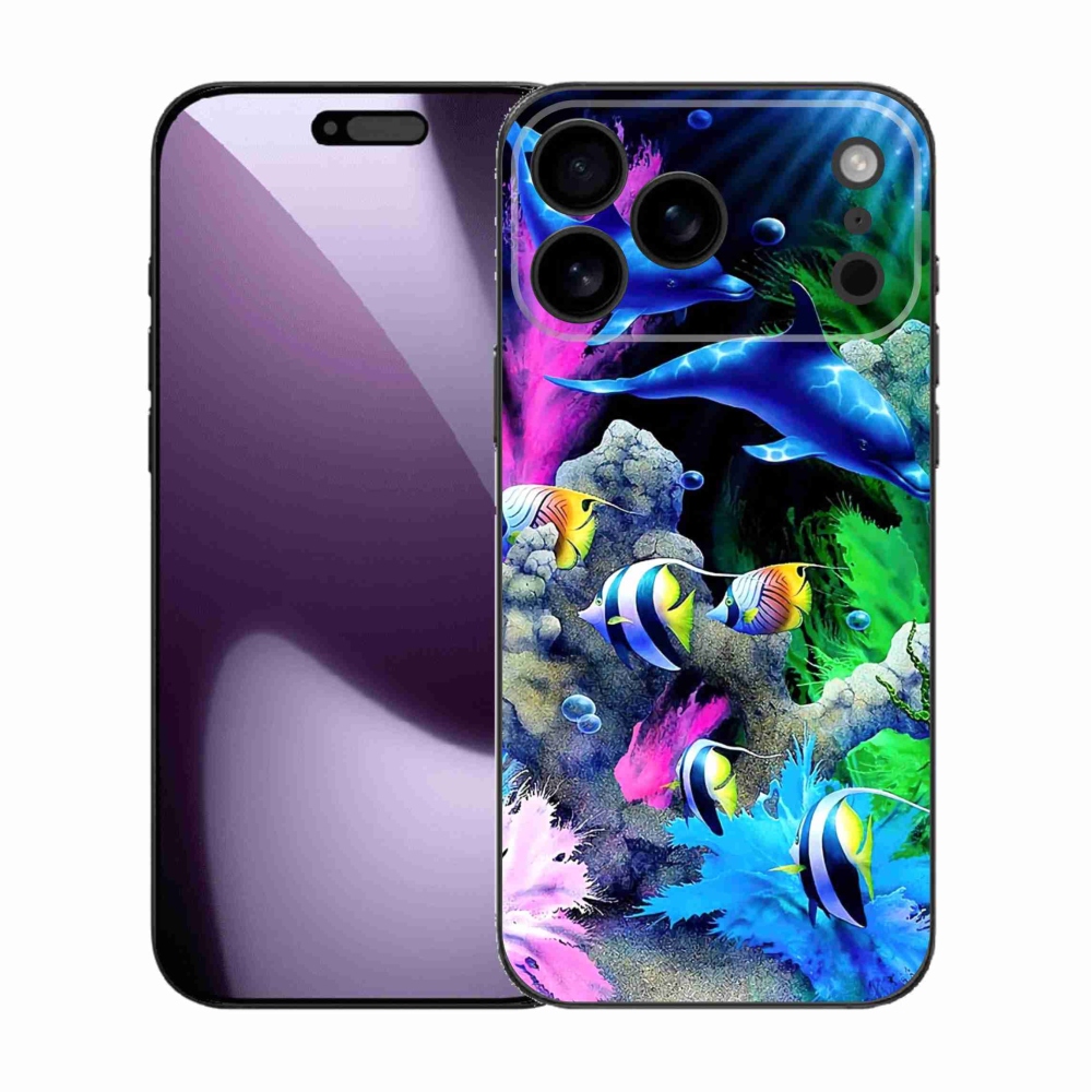 Gél borítás mmCase iPhone 17 Pro Max készülékhez - Tengeri világ