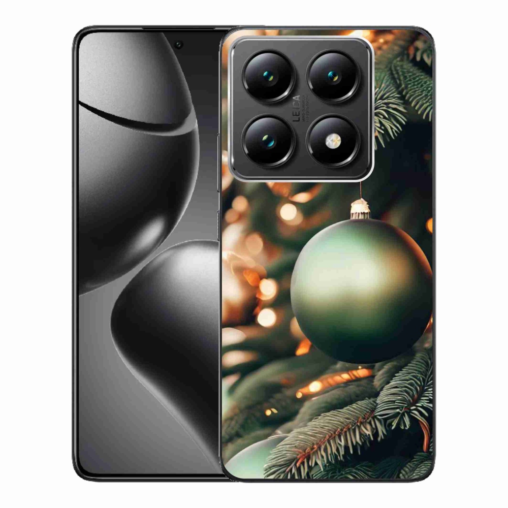 Gél borítás mmCase a Xiaomi 14T Pro számára - karácsonyi dekorációk 1