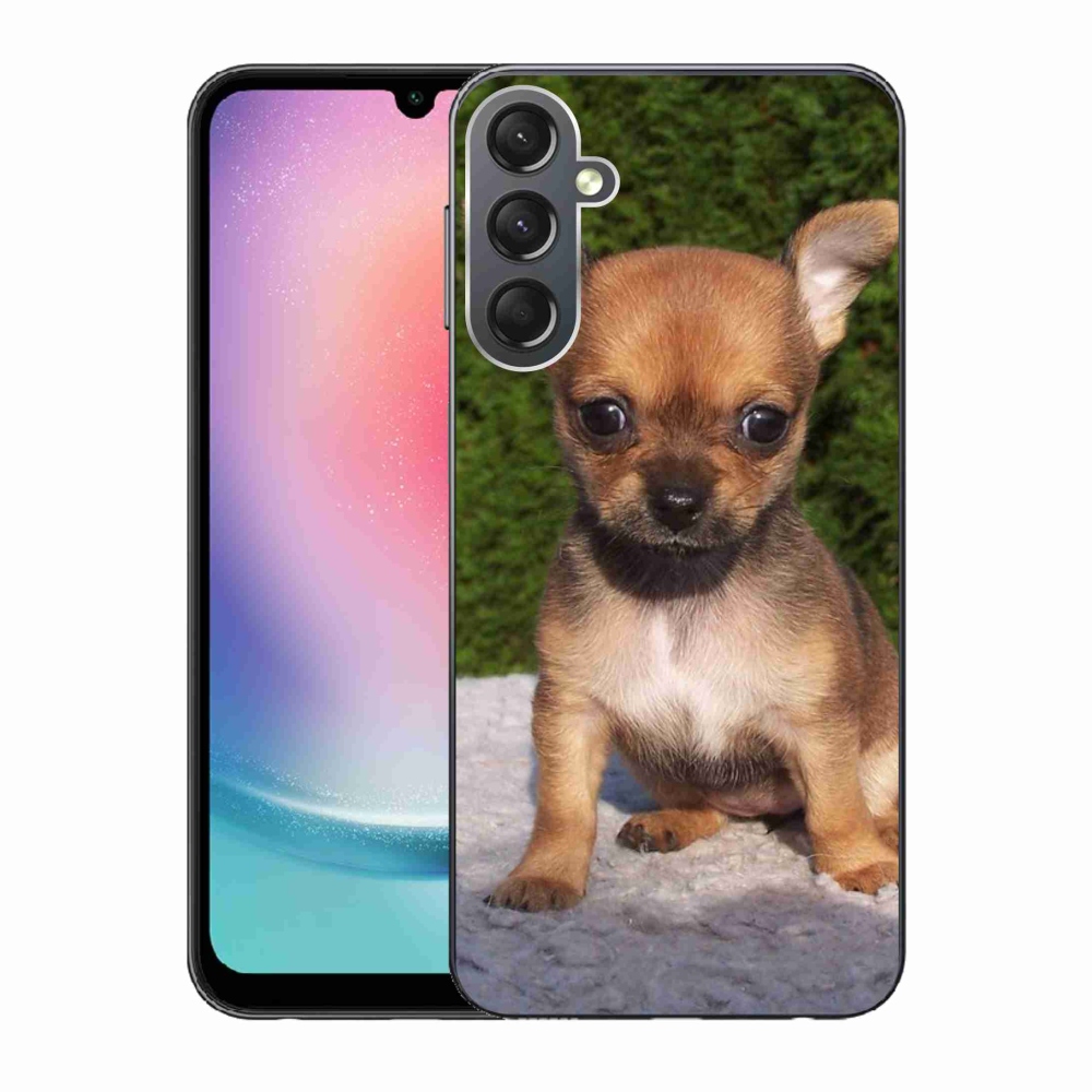 Gél tok mmCase a Samsung Galaxy A24 készülékhez - chihuahua 3