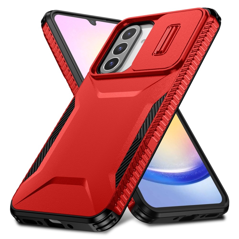 Csúszásálló, tartós borító Samsung Galaxy A26 5G készülékhez - piros