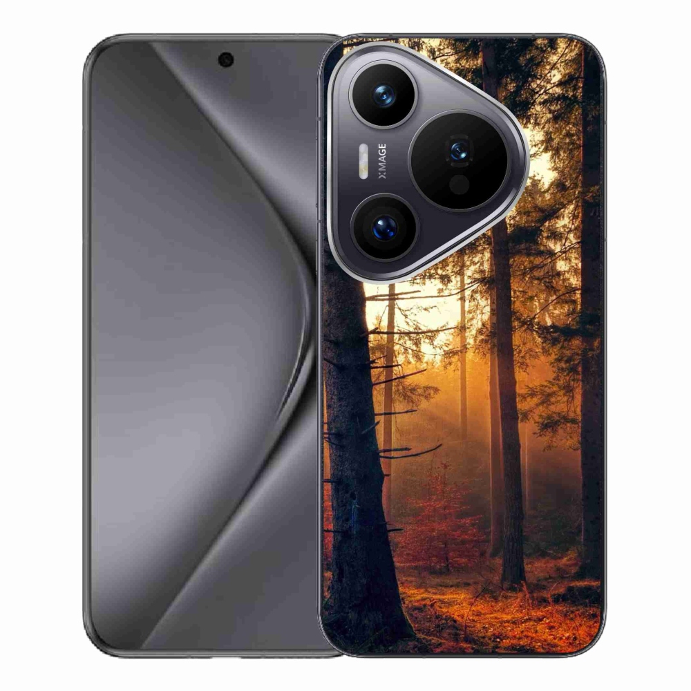 Gél tok mmCase a Huawei Pura 70 Pro készülékhez - erdő