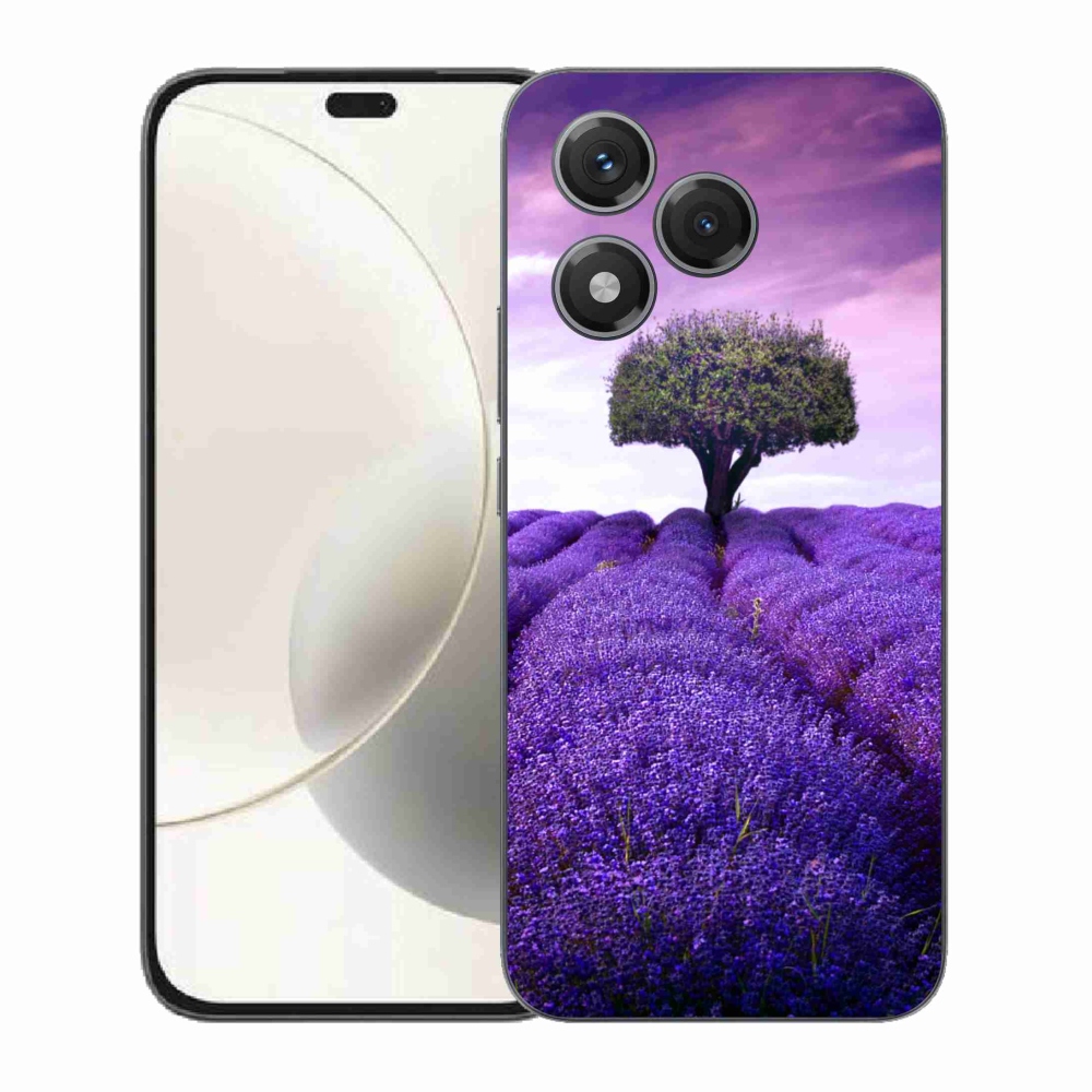 Zselés borítás mmCase a Honor 400 Lite-hoz - levendula rét