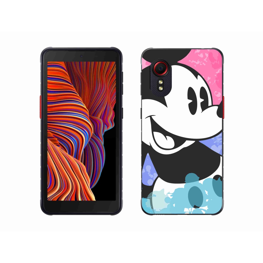 Gél borítás mmCase Samsung Galaxy Xcover 5 készülékhez - mickey egér