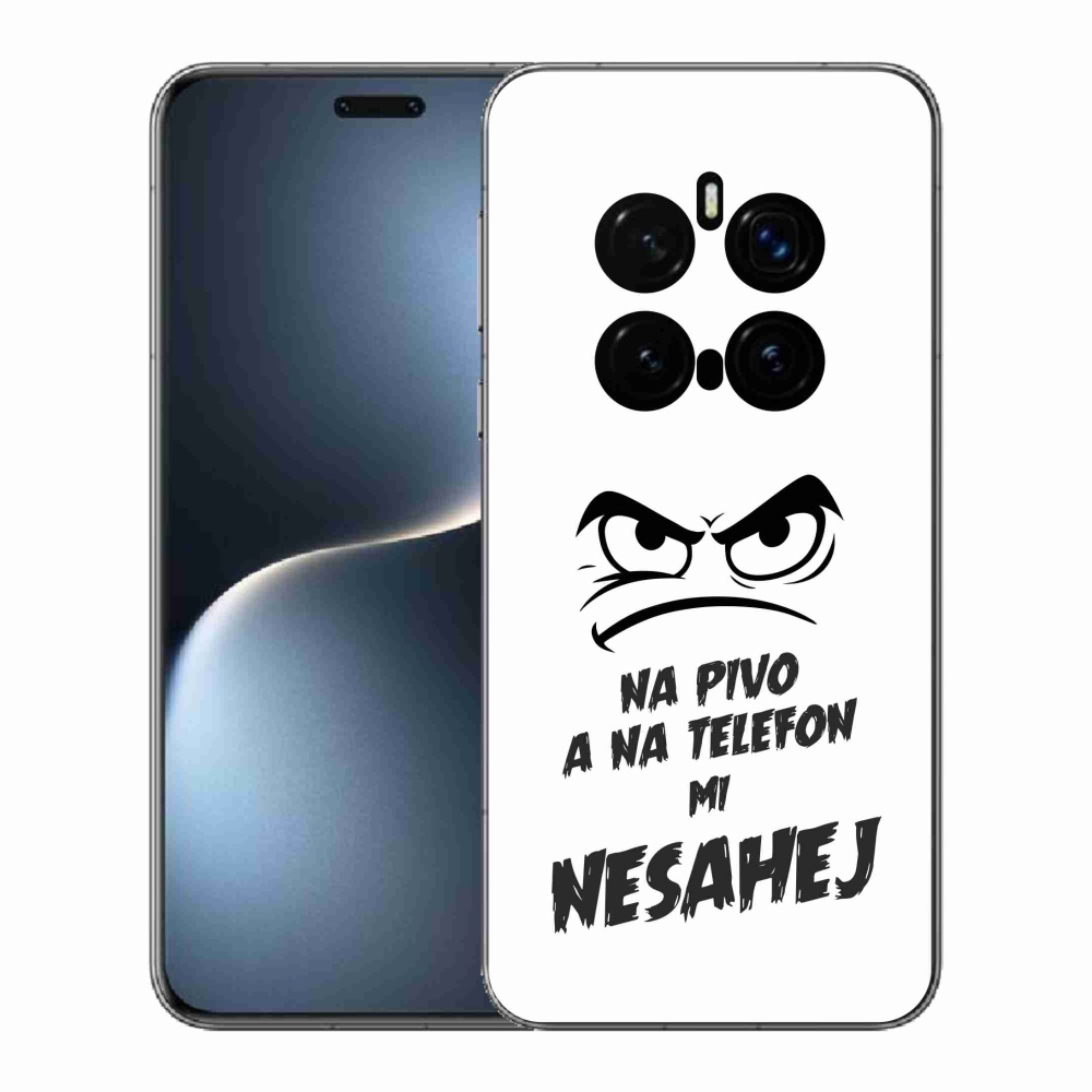 Gél borítás mmCase a Honor Magic 7 Pro 5G készülékhez - sör motívum 2 fehér háttér