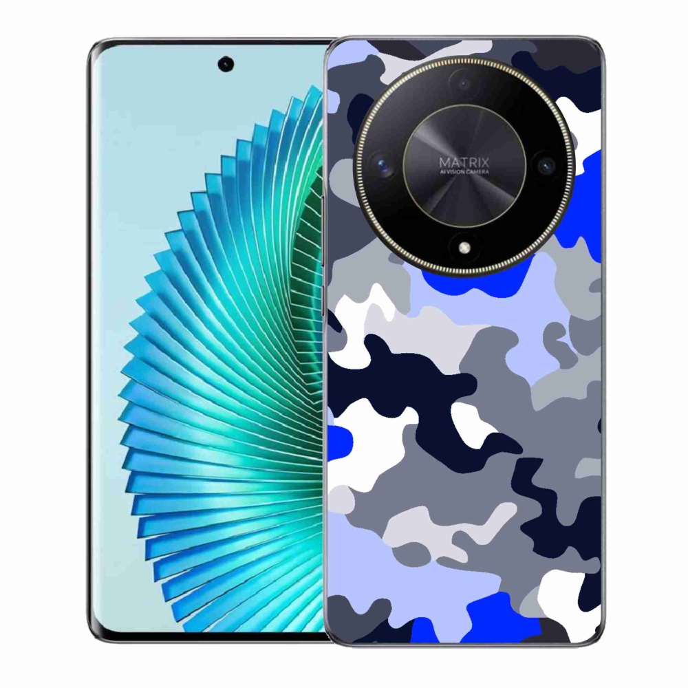 Zselés borítás mmCase a Honor Magic 6 Lite 5G számára - álcázó minta 8