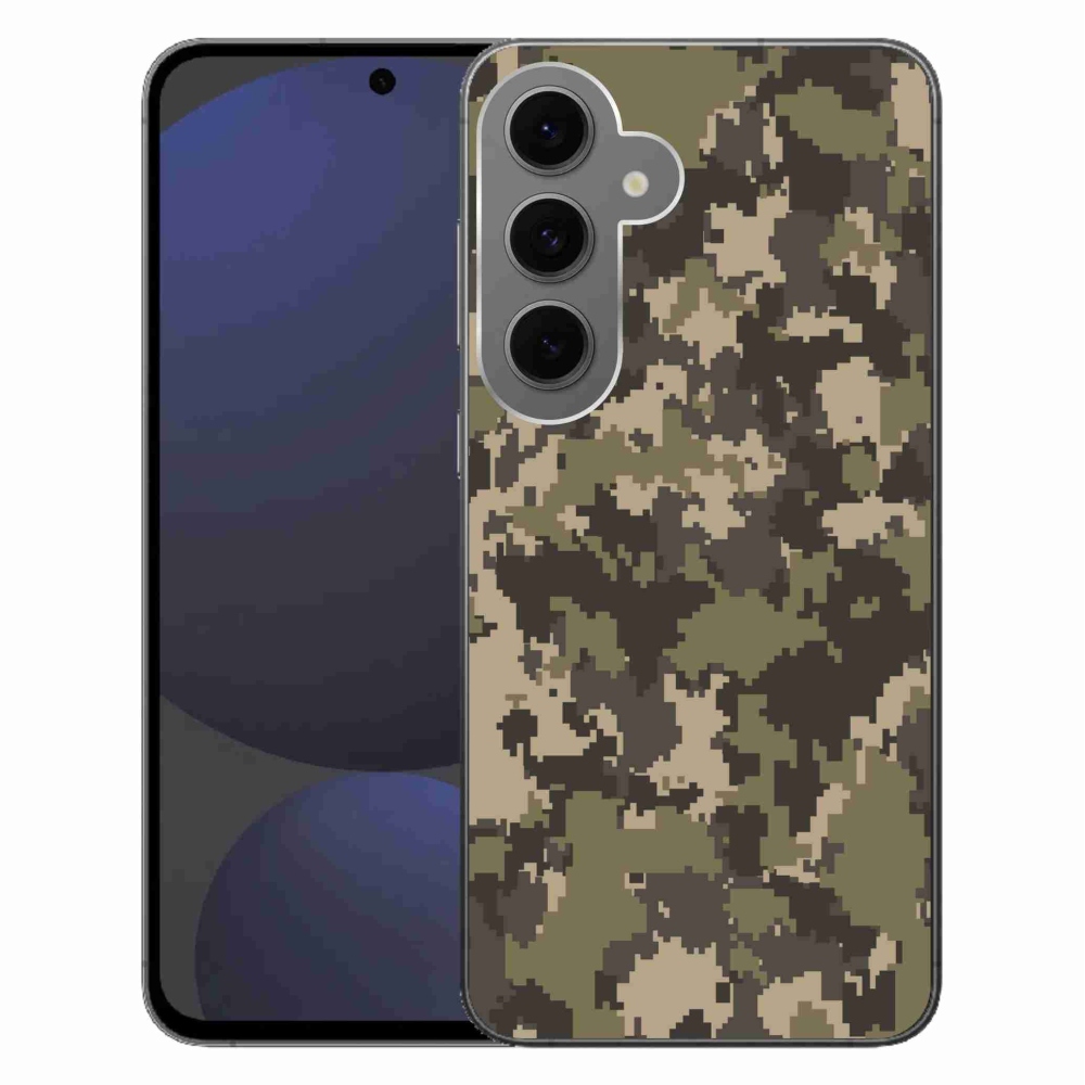 Zselés borítás mmCase Samsung Galaxy S24 FE - terepszínű mintázat 12