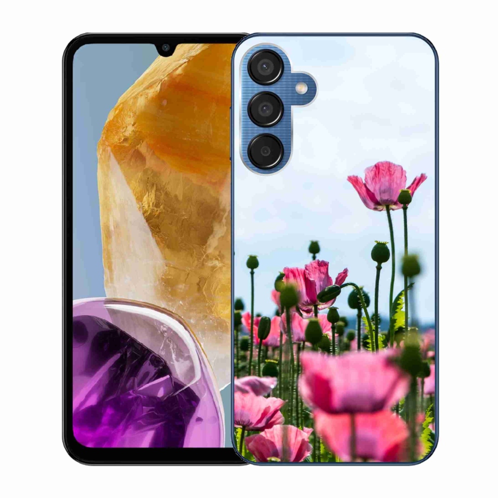 Gél védőhuzat mmCase Samsung Galaxy M15 5G - mákos színű