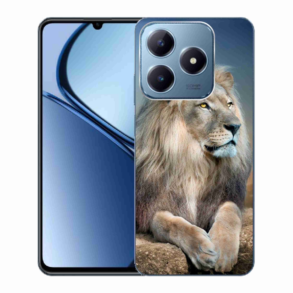 Gél tok mmCase a Realme C63 készülékhez - Lion 1