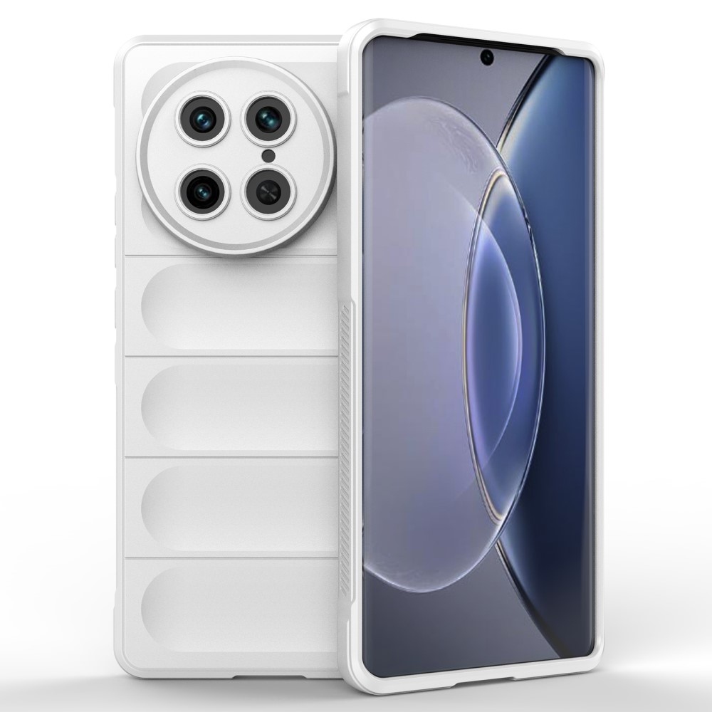 Rugg tartós zselés tok a Vivo X90 Pro készülékhez - fehér