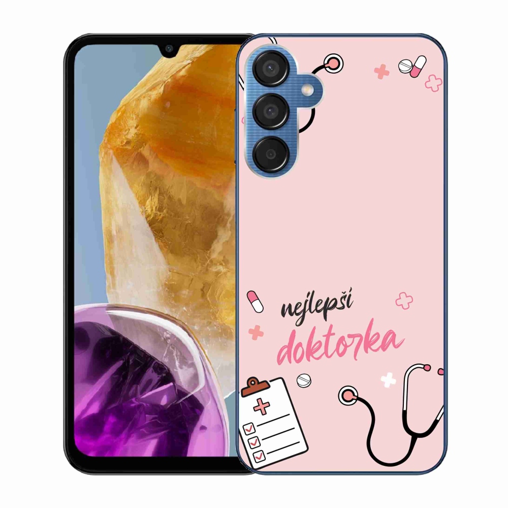 Zselés borítás mmCase a Samsung Galaxy M15 5G készülékhez - a legjobb orvos