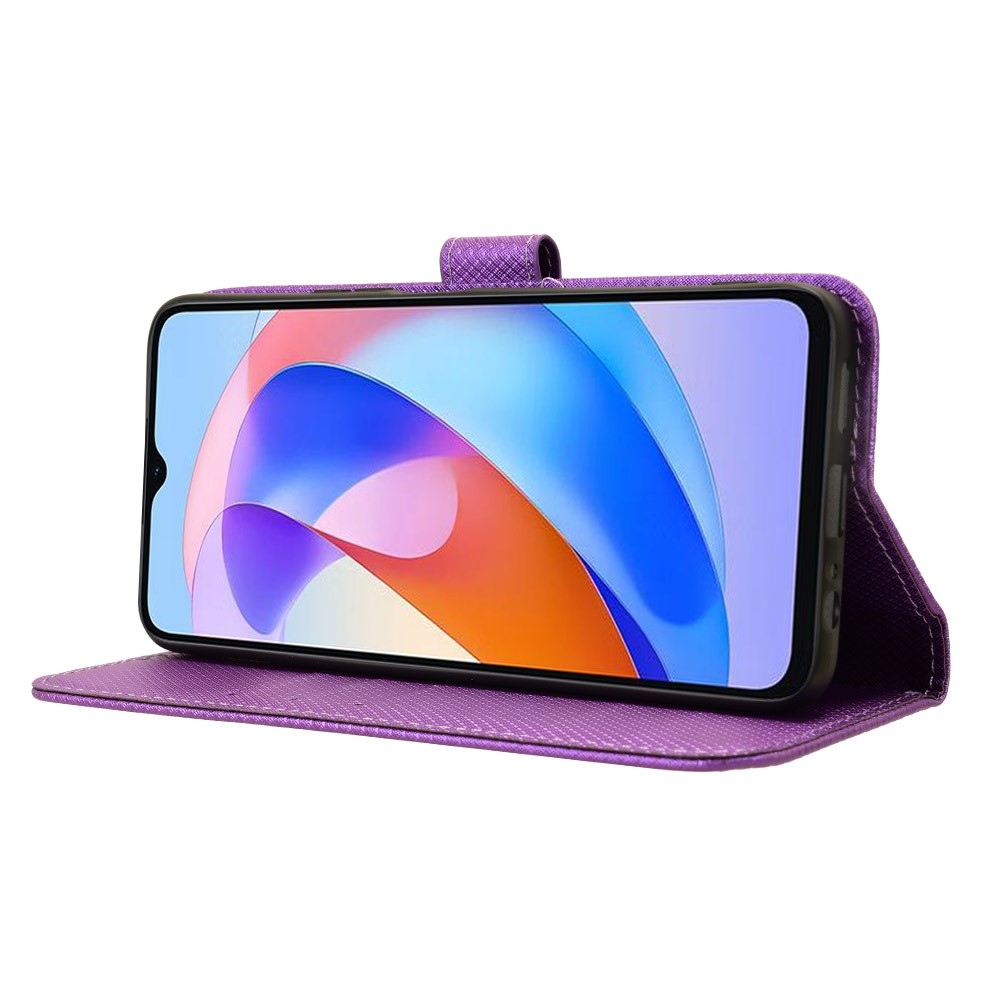 Csuklós könyv tok Honor Magic 6 Lite 5G - lila