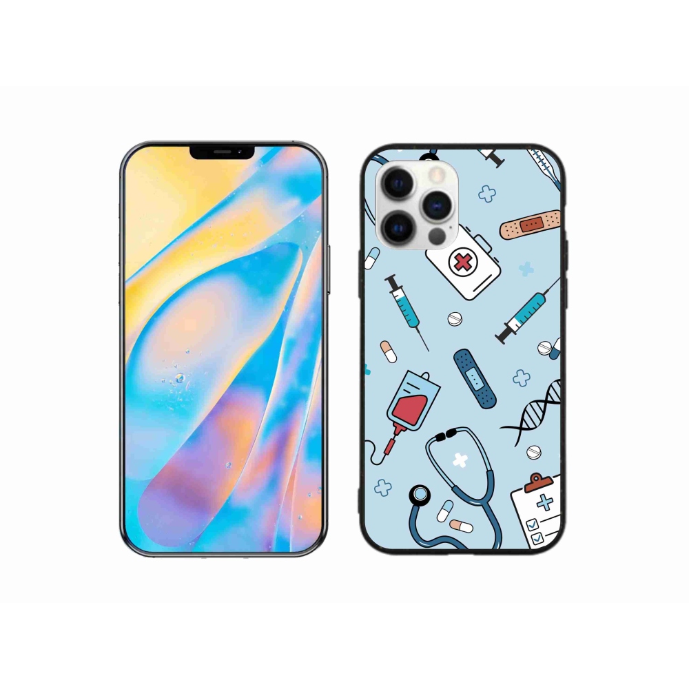 Zselés borítás mmCase iPhone 12 készülékhez - egészség 1