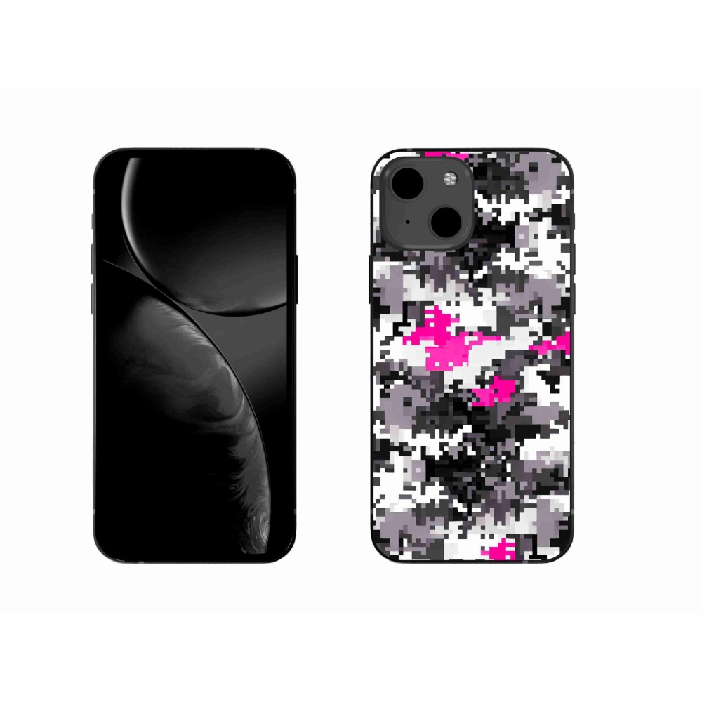 Zselés borítás mmCase iPhone 13 6.1 készülékhez - terepszínű minta 4