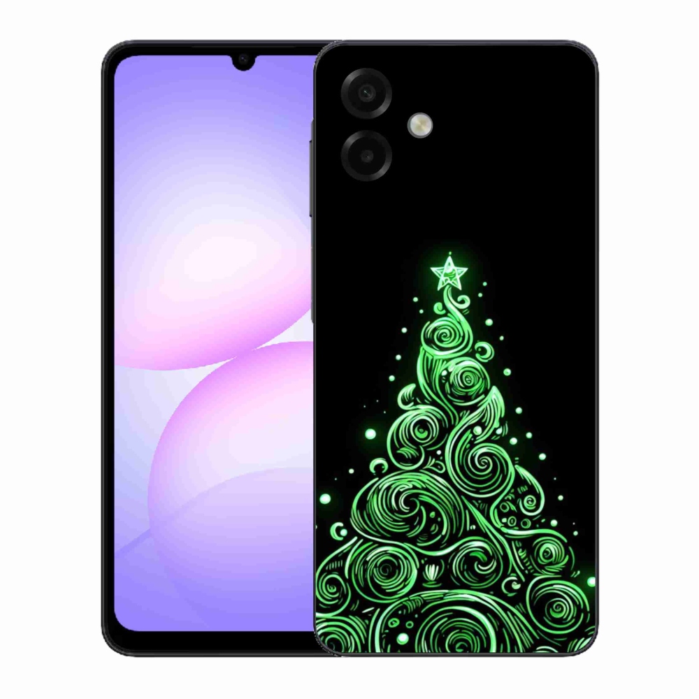 Gél borítás mmCase Samsung Galaxy A07 4G - neon karácsonyfa 3