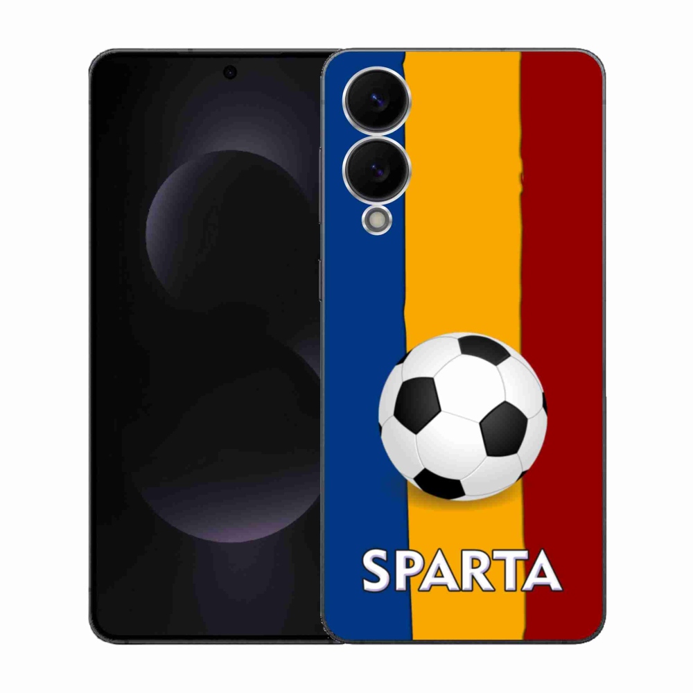 Gél borítás mmCase Samsung Galaxy S25 Edge készülékhez - futball 1