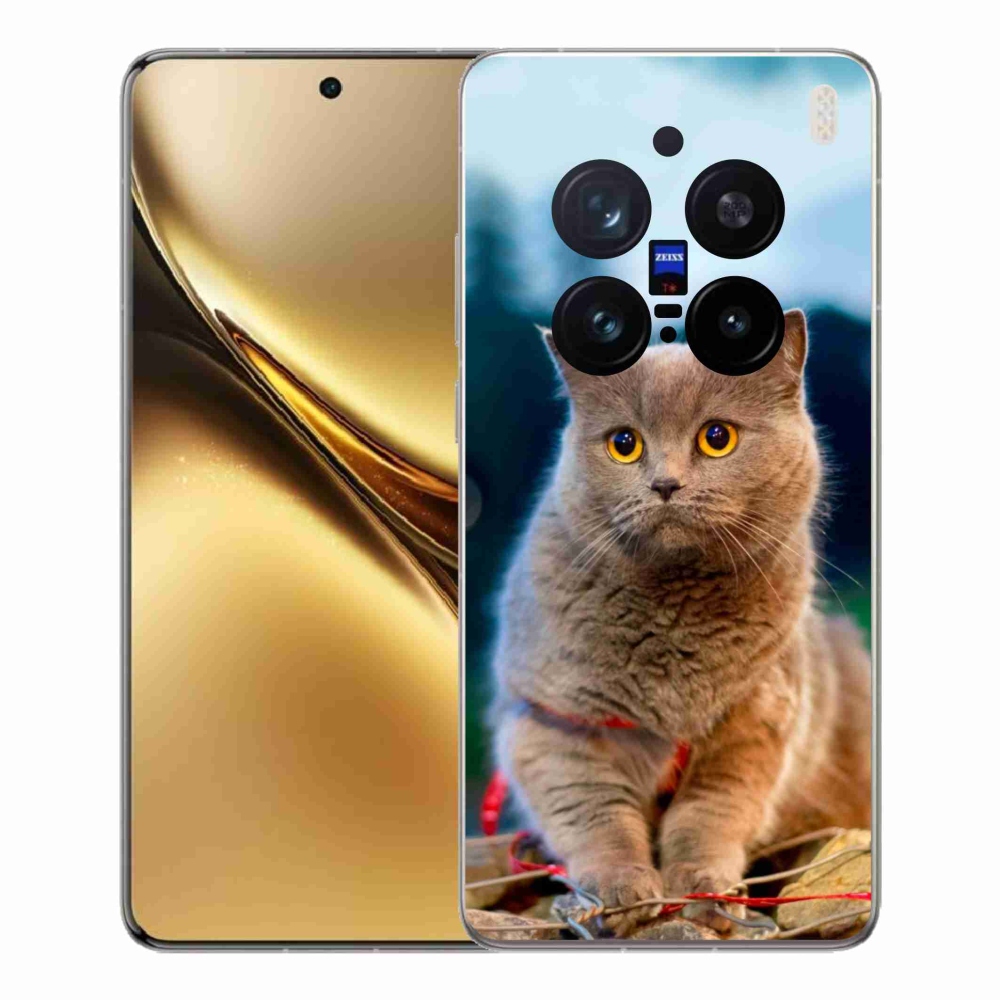 Gél védőburkolat mmCase a Vivo X200 Pro 5G készülékhez - Brit kék 2