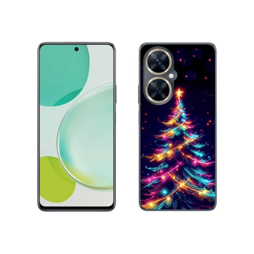 Gél borítás mmCase a Huawei Nova 11i - neon karácsonyfa
