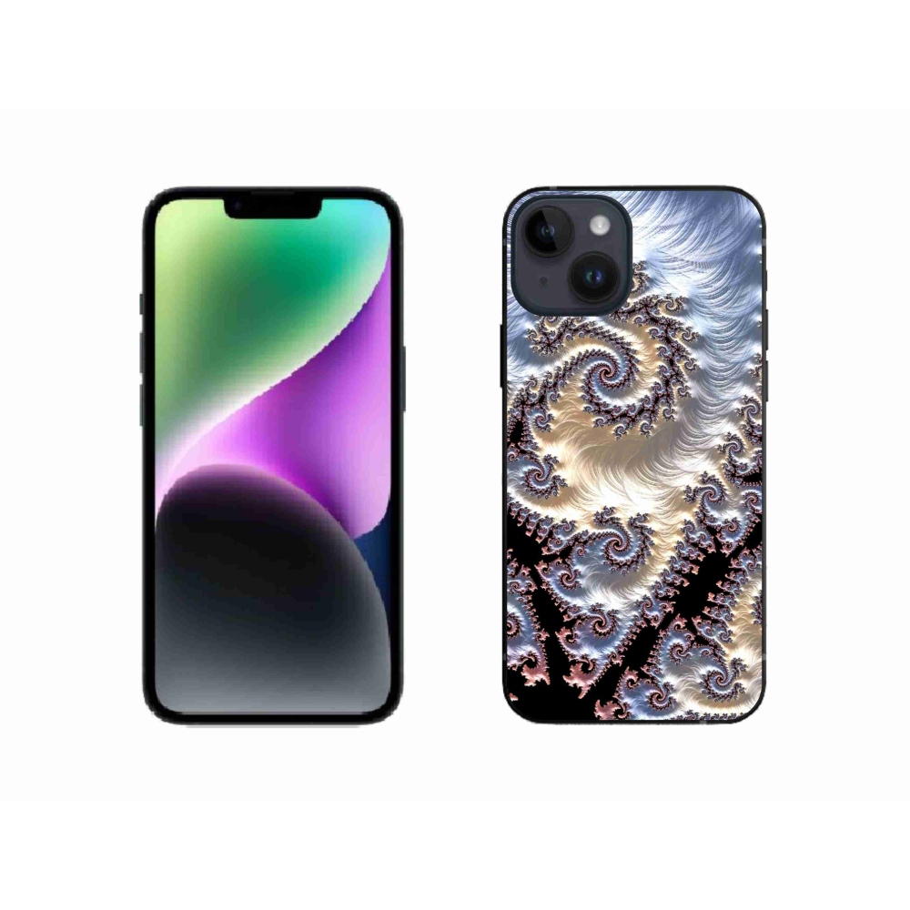 Gél borítás mmCase iPhone 14 készülékhez - absztrakt motívum 22