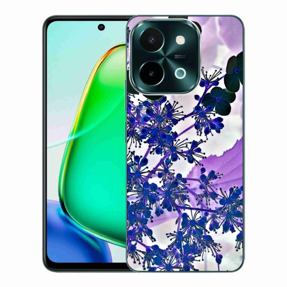 Zselés borítás mmCase a Vivo Y28-hoz - hortenzia virág