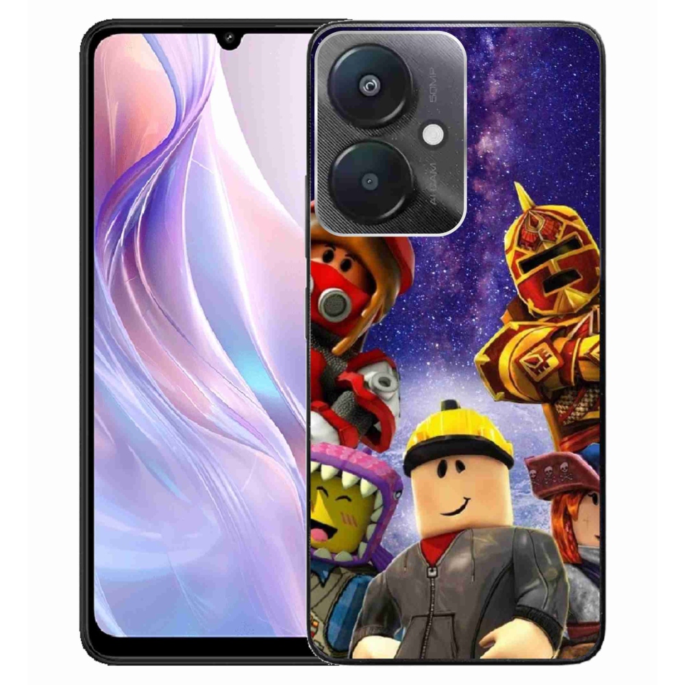 Gél borítás mmCase a Xiaomi Redmi 13C 5G számára - roblox 3