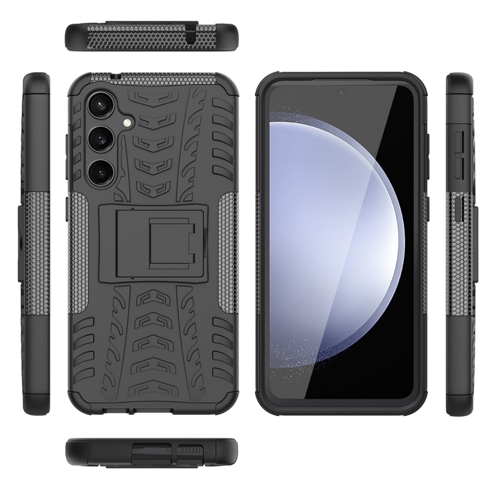 Rúgásálló borítás Samsung Galaxy S23 FE készülékhez - fekete