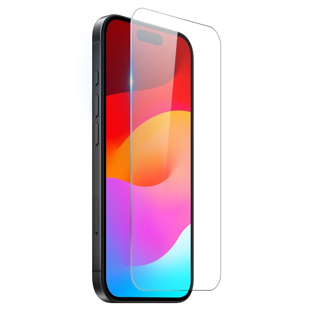 NORTHJO átlátszó zselés tok + edzett üveg iPhone 17 készülékhez - átlátszó