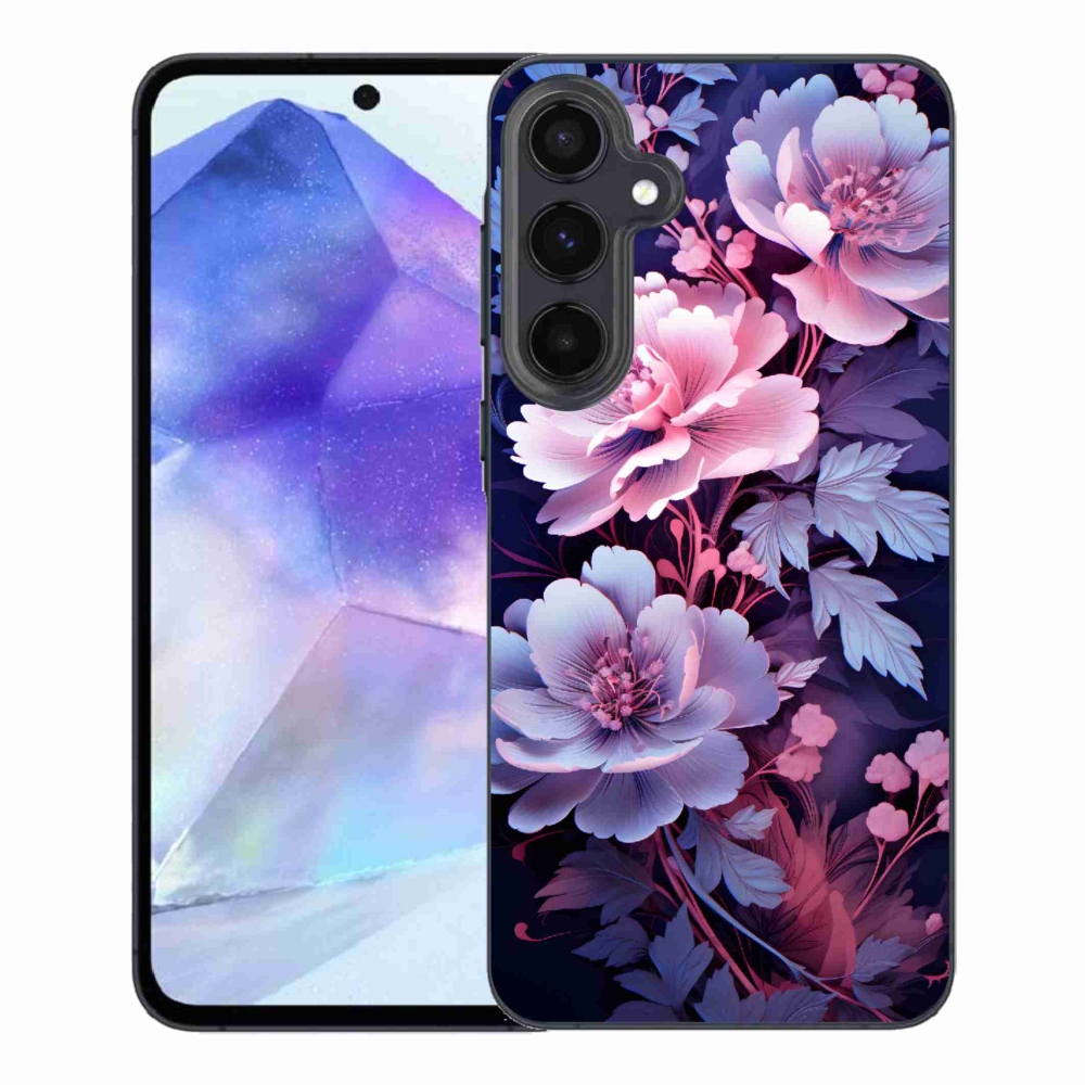 Gél borítás mmCase Samsung Galaxy A55 5G - virágok 11