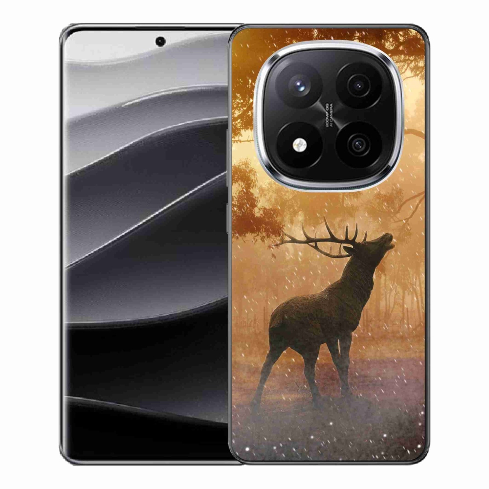 Zselés borítás mmCase a Xiaomi Redmi Note 14 Pro+ 5G számára - szarvas a vadászaton