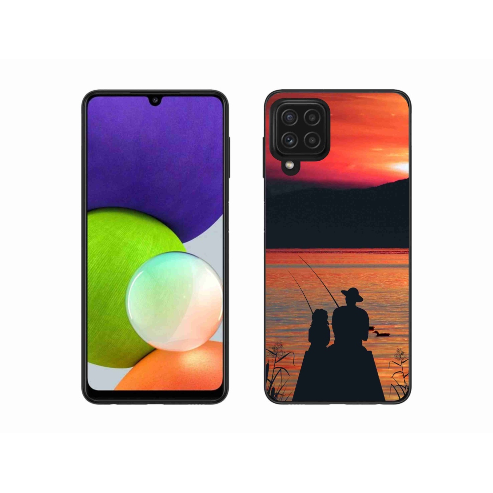 Gél borítás mmCase Samsung Galaxy A22 4G - halászat 3