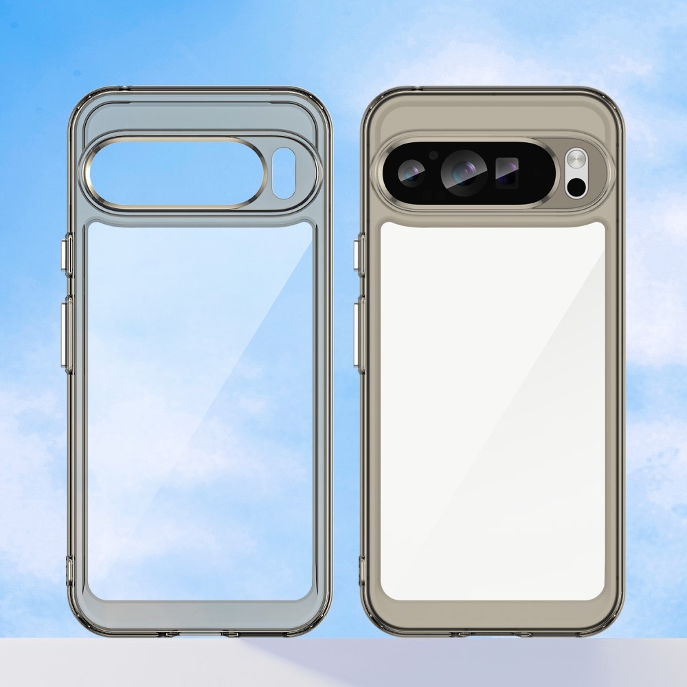 Gél tok kemény hátlappal a Google Pixel 9 Pro XL számára - szürke