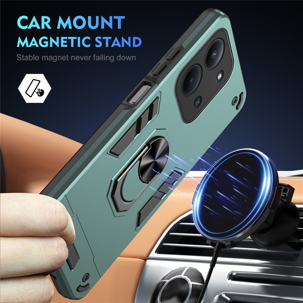 Defend tartós borító Xiaomi Redmi 15C 4G (171mm)/Poco C85 4G (171mm) - zöld