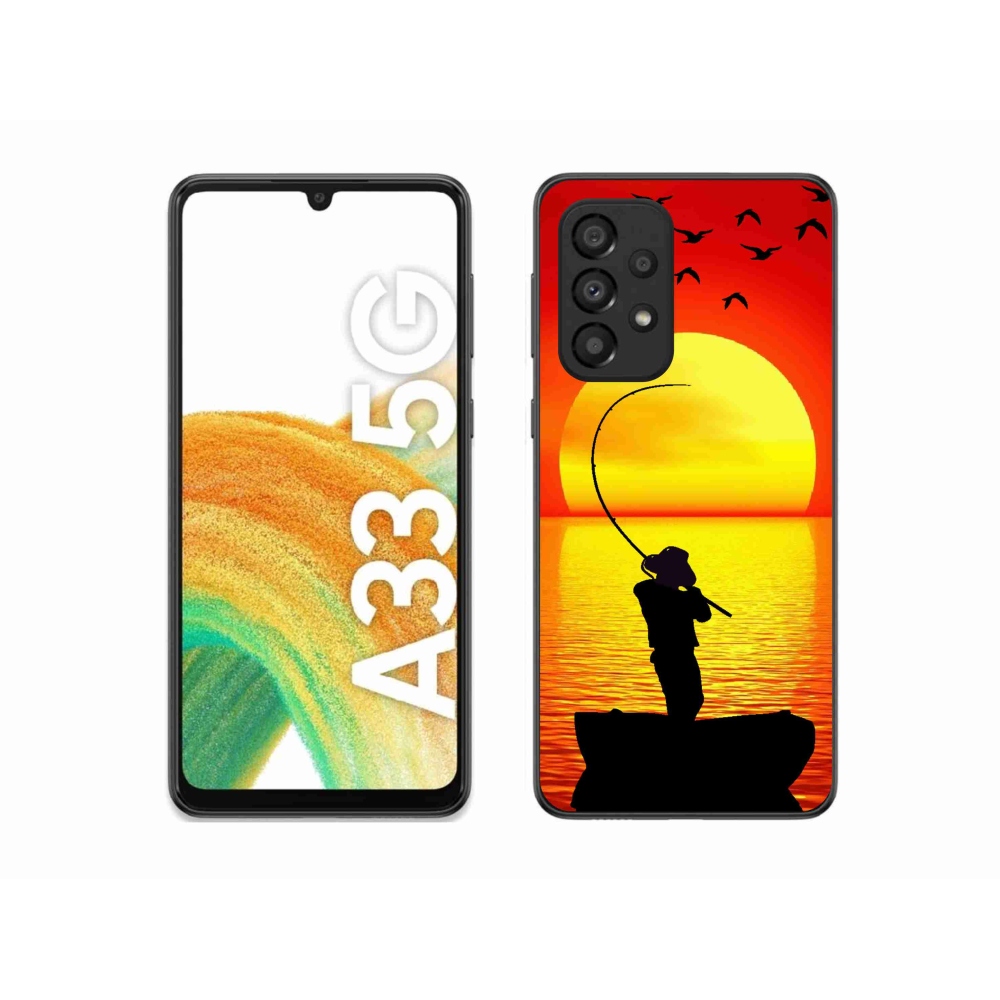 Zselés borítás mmCase Samsung Galaxy A33 5G - halászat