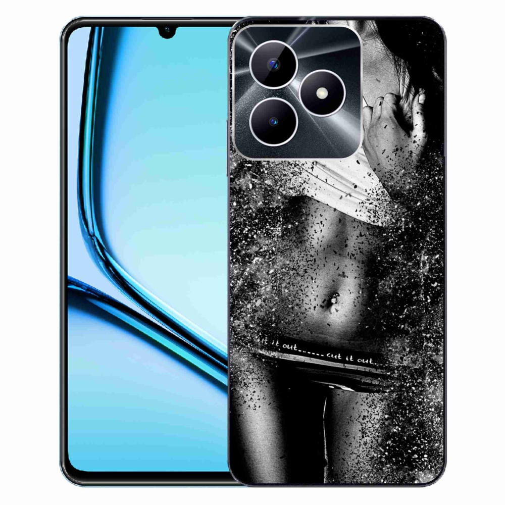 Gél borító mmCase a Realme Note 50 készülékhez - szexi nő 1