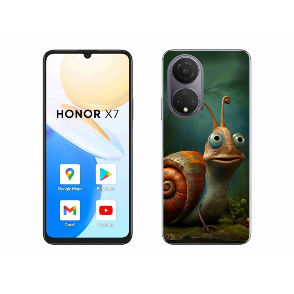Zselés borítás mmCase a Honor X7-hez - csiga