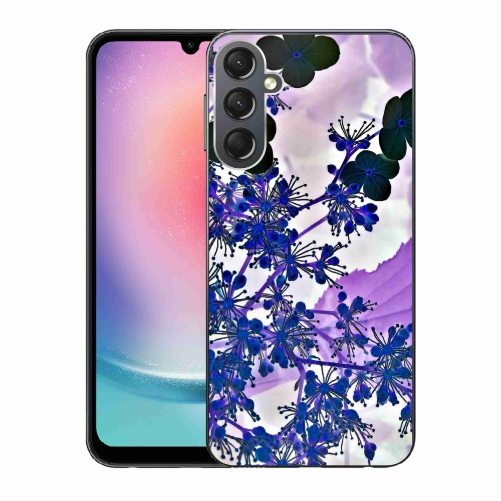 Gél borítás mmCase Samsung Galaxy A24 készülékhez - hortenzia virág